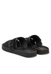 Calvin Klein Klapki Ergon Buckle Sandal Wb Lth Aop HM0HM02096 Czarny. Kolor: czarny. Materiał: skóra #4