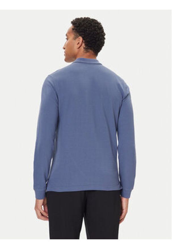 United Colors of Benetton - United Colors Of Benetton Polo 3089J3204 Granatowy Regular Fit. Typ kołnierza: polo. Kolor: niebieski. Materiał: bawełna