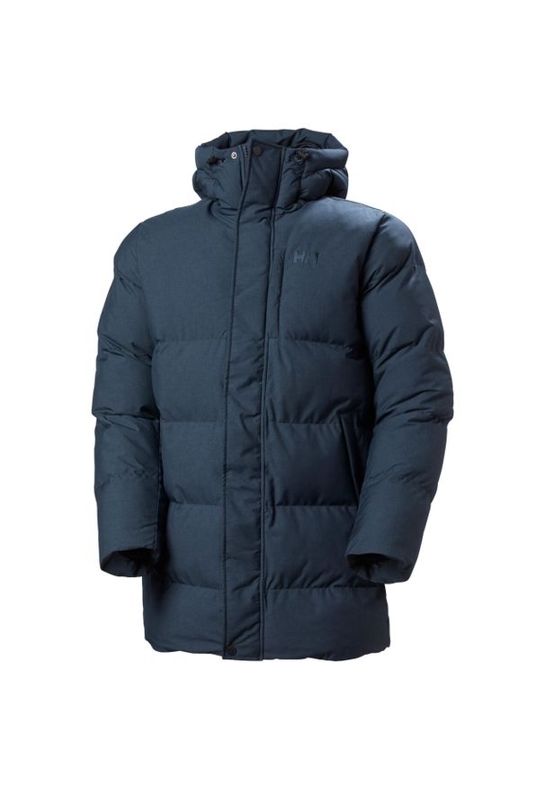 Parka Helly Hansen Alby Puffy. Kolor: niebieski. Materiał: puch