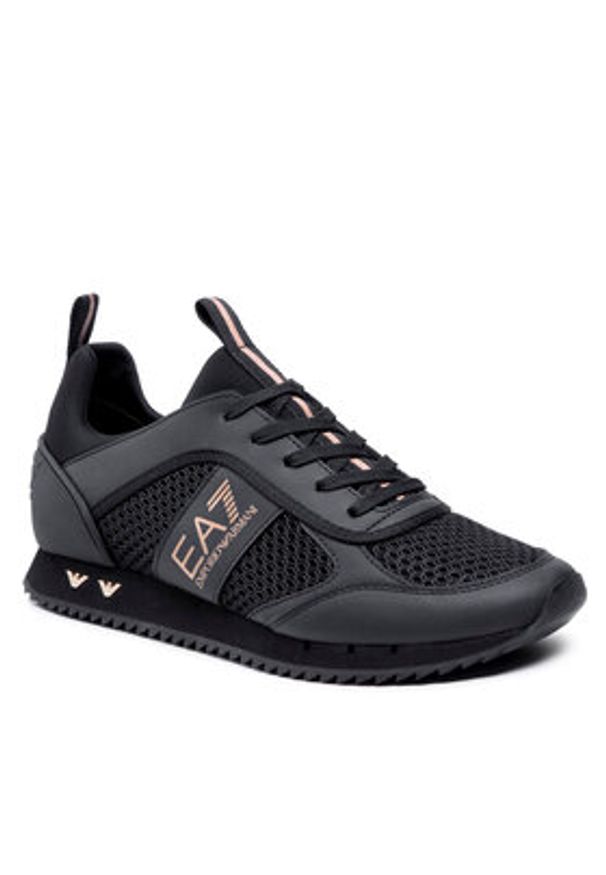 EA7 Emporio Armani Sneakersy X8X027 XK050 M701 Czarny. Kolor: czarny. Materiał: materiał
