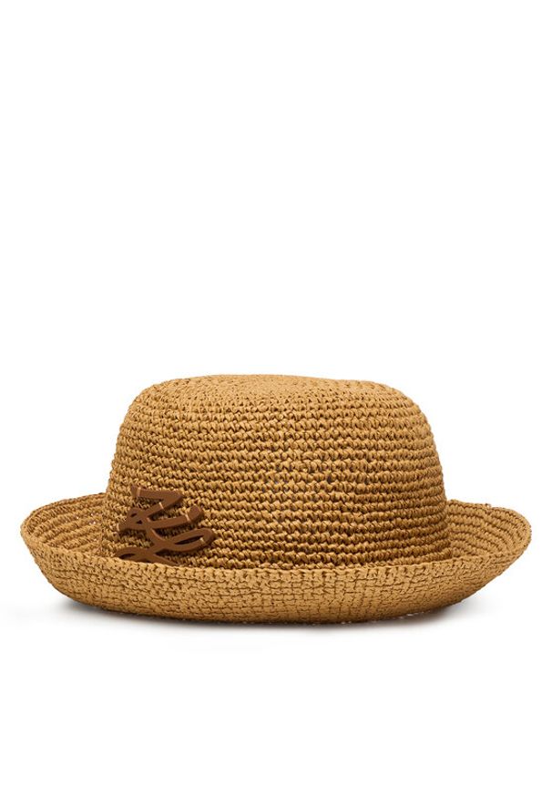 Karl Lagerfeld - KARL LAGERFELD Kapelusz B2W33025 Beżowy jasny. Kolor: beżowy