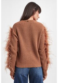 Twinset Milano - Sweter damski z piórami TWINSET #3