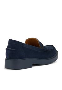 Geox Loafersy D Spherica Ec1 B D65DKB 00022 C4692 Granatowy. Kolor: niebieski. Materiał: skóra, zamsz #6