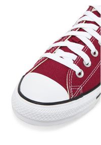 Converse Trampki Chuck Taylor All Star OX M9691 M Bordowy. Kolor: czerwony. Materiał: materiał #4