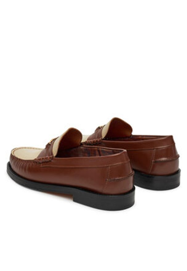 Naked Wolfe Mokasyny Riviera Brązowy. Kolor: brązowy. Materiał: skóra