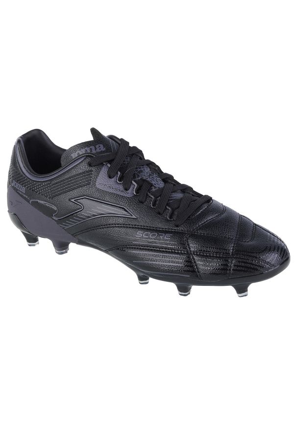Buty piłkarskie - korki męskie, Joma Score 23. Kolor: czarny. Materiał: materiał, syntetyk. Sport: piłka nożna
