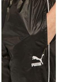 Puma - Spodnie. Kolor: czarny. Materiał: tkanina #3