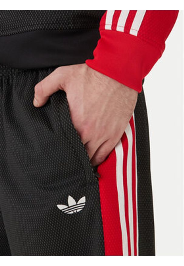 Adidas - adidas Spodnie dresowe KE0117 Czarny Loose Fit. Kolor: czarny. Materiał: syntetyk