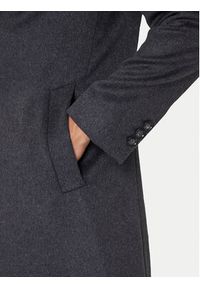 BOSS Płaszcz wełniany Hyde 50549187 Szary Slim Fit. Kolor: szary. Materiał: wełna #6