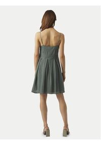 Vero Moda Sukienka letnia Honey 10220925 Zielony Regular Fit. Kolor: zielony. Materiał: bawełna. Sezon: lato #3