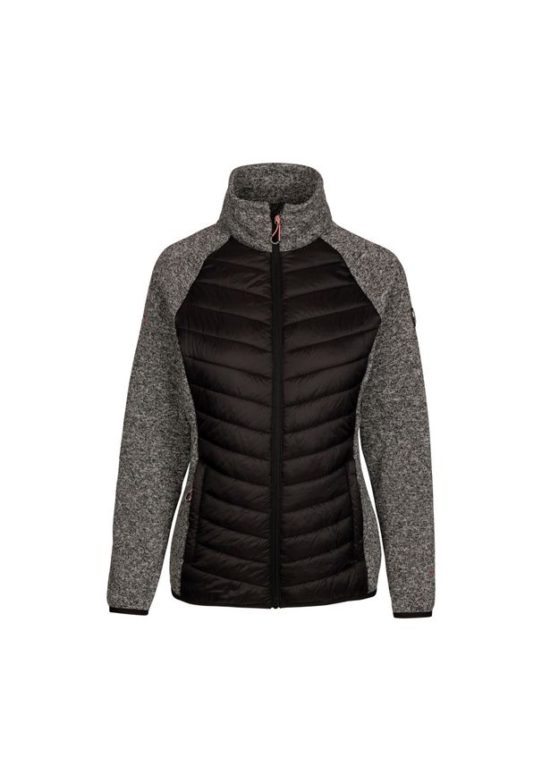 TRESPASS - Bluza Polarowa Damska Rita. Kolor: szary. Materiał: polar. Sezon: zima. Styl: sportowy. Sport: turystyka piesza