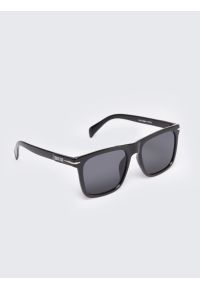 Big-Star - Okulary przeciwsłoneczne unisex czarne Dioni 906. Kolor: czarny. Materiał: jeans #3