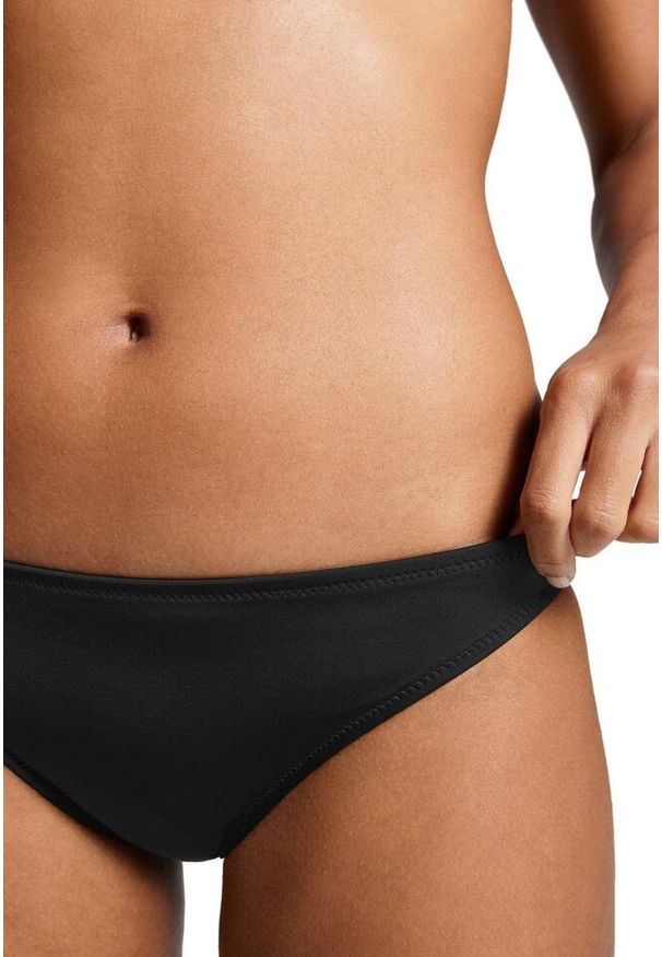 Puma - Dół od bikini Klasyczna czerń. Kolor: czarny. Materiał: poliester