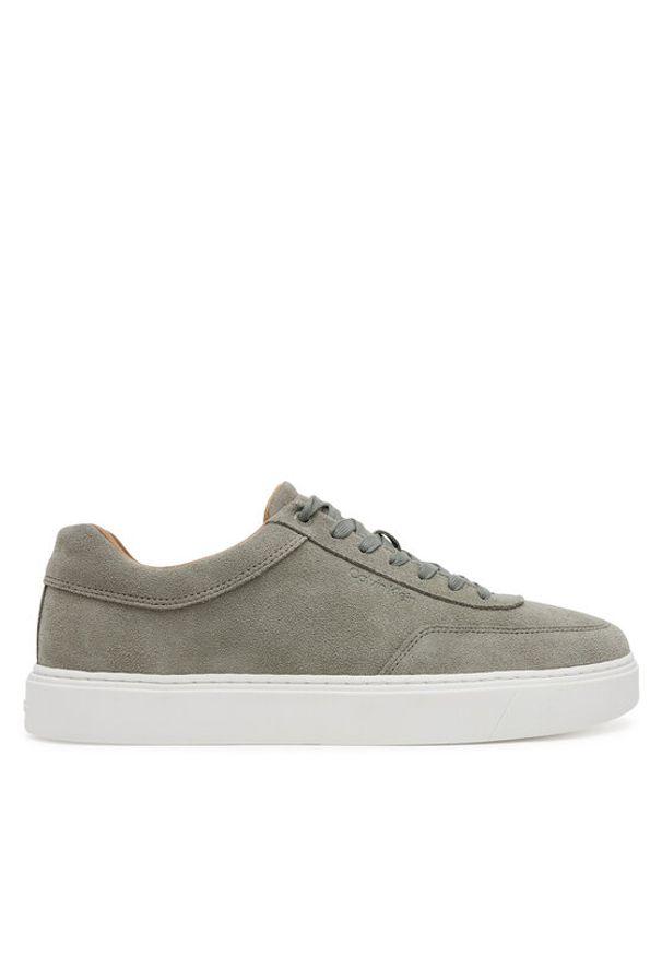 Calvin Klein Sneakersy Clean Cup Low Laceup Oxf Su HM0HM01880 Zielony. Kolor: zielony. Materiał: skóra