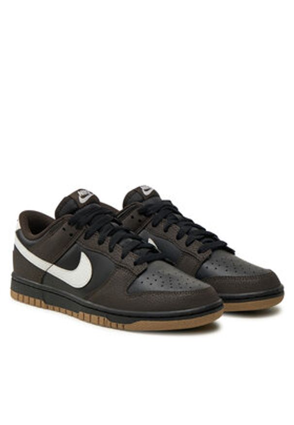 Nike Sneakersy Dunk Low Nn HF9984 001 Czarny. Kolor: czarny. Materiał: skóra