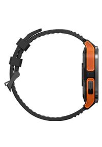 Maxcom Fit FW67 TITAN Pro pomarańczowy. Rodzaj zegarka: smartwatch. Kolor: pomarańczowy. Styl: sportowy, casual, militarny