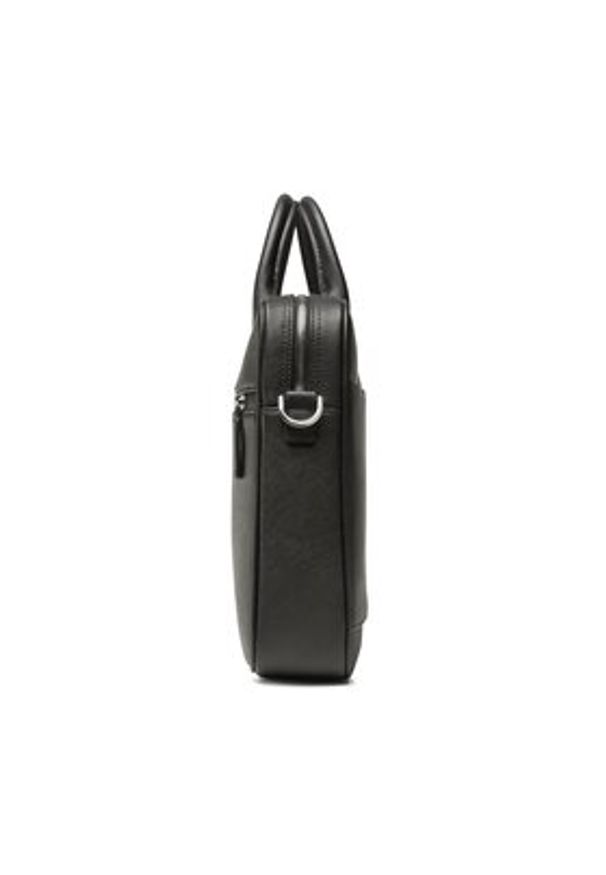Emporio Armani Torba na laptopa Y4P119 Y138E 81072 Czarny. Kolor: czarny. Materiał: skóra