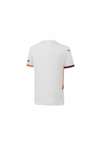 Puma - Męska koszulka wyjazdowa Galatasaray SK 24/25 PUMA White Red Rhythm. Kolor: biały, czerwony, wielokolorowy