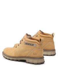 CAT Footwear Trapery Gold Rush 723788 Brązowy. Kolor: brązowy. Materiał: nubuk, skóra #3
