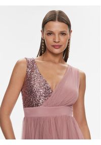Rinascimento Sukienka wieczorowa CFC0117528003 Różowy Regular Fit. Kolor: różowy. Materiał: syntetyk. Styl: wizytowy #2