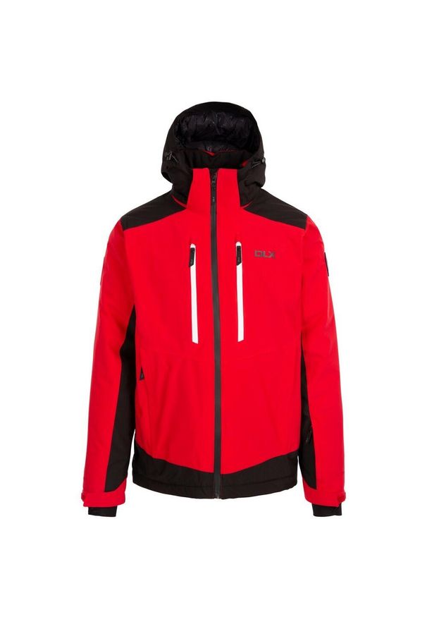 TRESPASS - Męska Kurtka Narciarska Matthews. Kolor: czerwony. Sezon: zima. Sport: narciarstwo