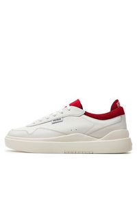Hugo Sneakersy 50516931 Beżowy. Kolor: beżowy. Materiał: skóra #3