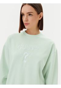 Guess Bluza V5RQ12 KC3D2 Zielony Regular Fit. Kolor: zielony. Materiał: bawełna