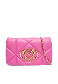 Love Moschino - LOVE MOSCHINO Torebka JC4043PP1OLC0604 Różowy. Kolor: różowy. Materiał: skórzane #1