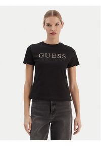 Guess T-Shirt V6RI20 J1314 Czarny Regular Fit. Kolor: czarny. Materiał: bawełna #1