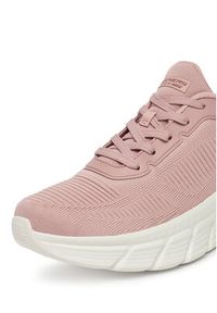 skechers - Skechers Sneakersy BOBS B FLEX HI 117385 BLSH Różowy. Kolor: różowy. Materiał: materiał #3