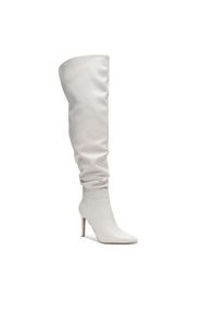 DeeZee Kozaki HY197-12 Écru. Materiał: materiał #3