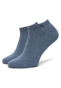 Calvin Klein Zestaw 3 par niskich skarpet męskich 701234366 Niebieski. Kolor: niebieski. Materiał: materiał, bawełna #6