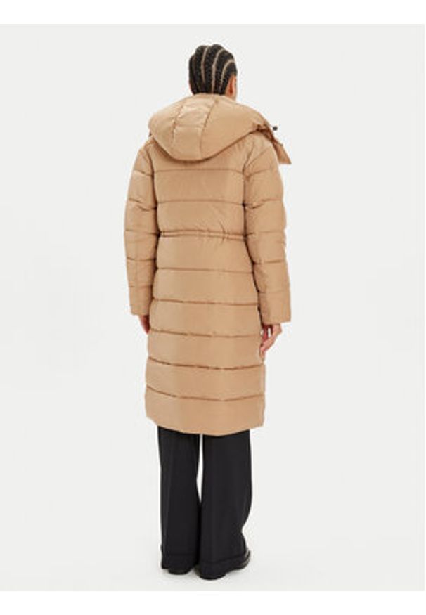 Calvin Klein Kurtka zimowa K20K207740 Beżowy Regular Fit. Kolor: beżowy. Materiał: syntetyk. Sezon: zima