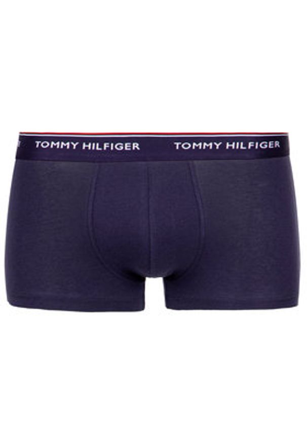 TOMMY HILFIGER - Tommy Hilfiger Komplet bokserek 3P Lr Trunk 1U87903841 Granatowy. Kolor: niebieski. Materiał: bawełna