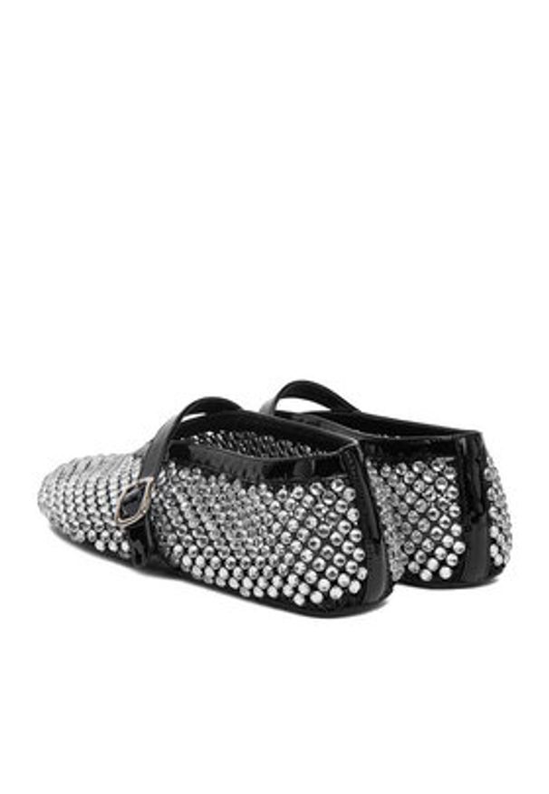 Eva Minge Baleriny EO-ROSA-0516-205 Srebrny. Kolor: srebrny. Materiał: syntetyk