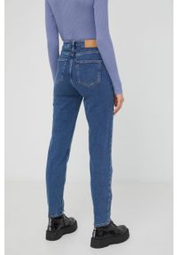 JDY jeansy damskie high waist. Stan: podwyższony. Kolor: niebieski