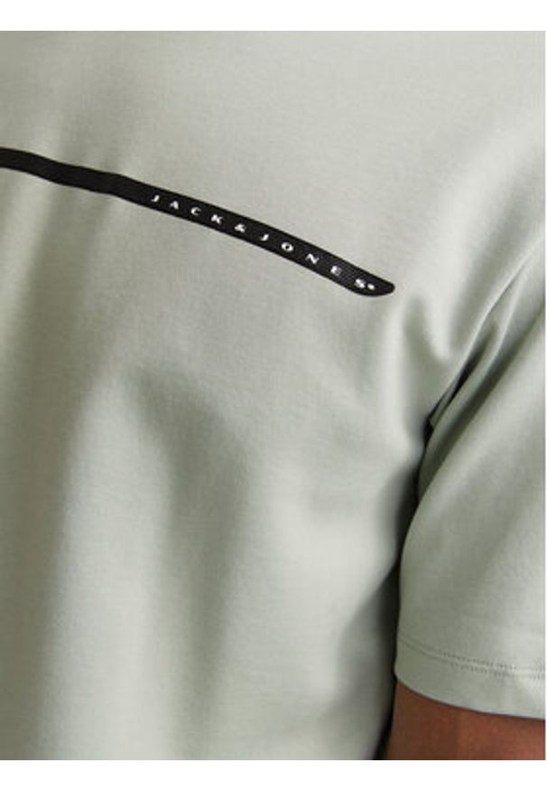 Jack & Jones T-Shirt Fusion 12273120 Zielony Regular Fit. Kolor: zielony. Materiał: syntetyk, bawełna