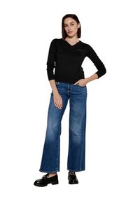 Guess Jeans Sweter W4BR84 Z3HO2 Czarny Regular Fit. Kolor: czarny. Materiał: syntetyk #3