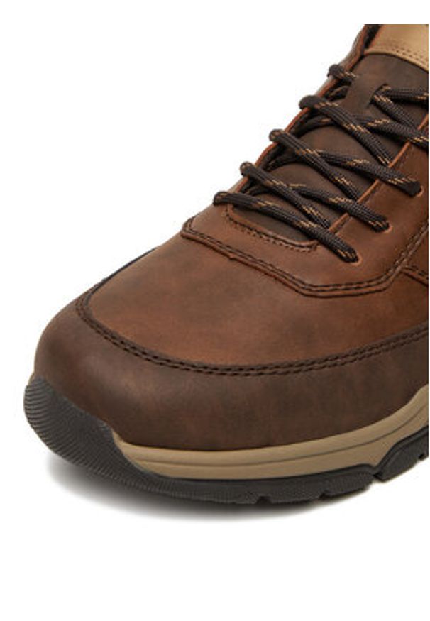 Rieker Sneakersy 31205-22 Brązowy. Kolor: brązowy. Materiał: syntetyk, materiał