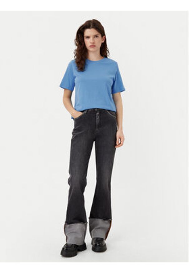 only - ONLY T-Shirt 15270390 Niebieski Regular Fit. Kolor: niebieski. Materiał: bawełna