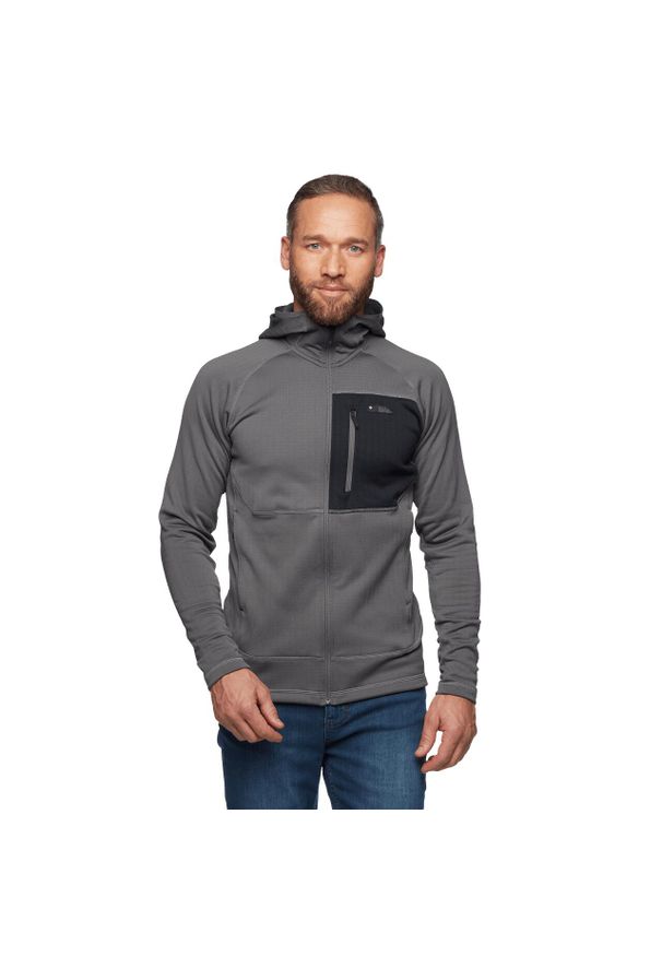 Bluza turystyczna męska Black Diamond Factor. Kolor: szary