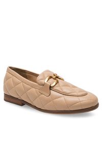 Badura Loafersy VICTORIA-05W1-042 Beżowy. Kolor: beżowy. Materiał: skóra #3