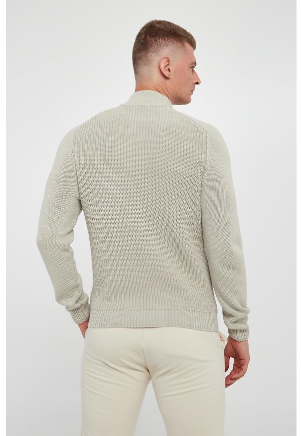 Aeronautica Militare - Sweter męski zapinany na zamek AERONAUTICA MILITARE