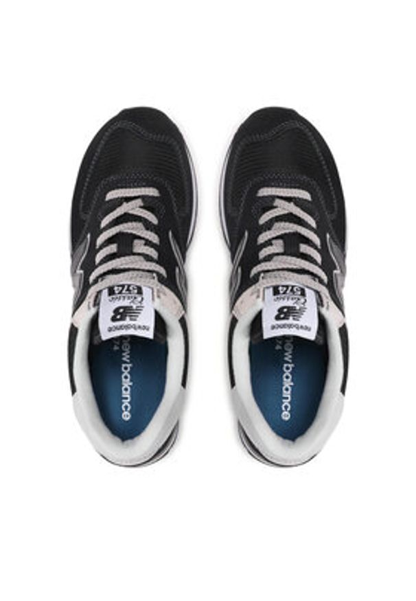 New Balance Sneakersy ML574EVB Czarny. Kolor: czarny. Materiał: materiał. Model: New Balance 574