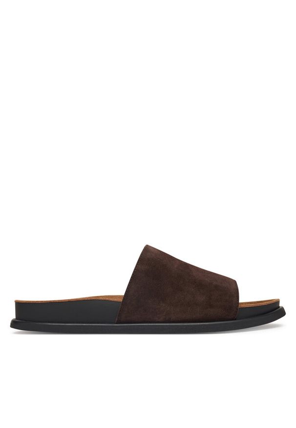 Klapki Vagabond Shoemakers. Kolor: brązowy
