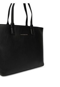 TOMMY HILFIGER - Tommy Hilfiger Torebka Th Logotape Tote AW0AW17449 Czarny. Kolor: czarny. Materiał: skórzane #4