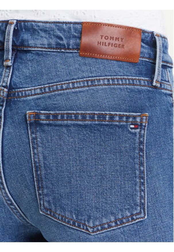 TOMMY HILFIGER - Tommy Hilfiger Jeansy WW0WW45674 Niebieski Bootcut Fit. Kolor: niebieski
