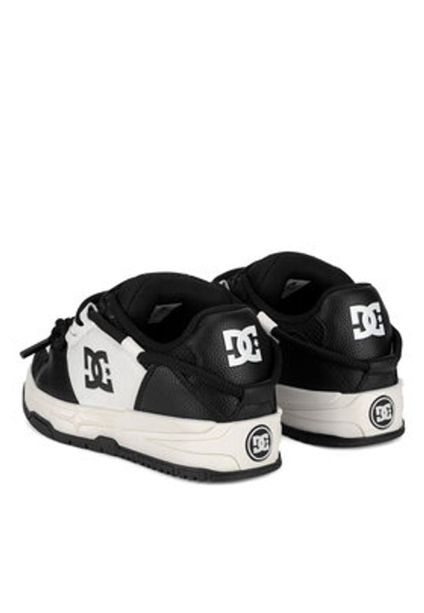 DC Sneakersy RS-23M07073 Biały. Kolor: biały. Materiał: skóra