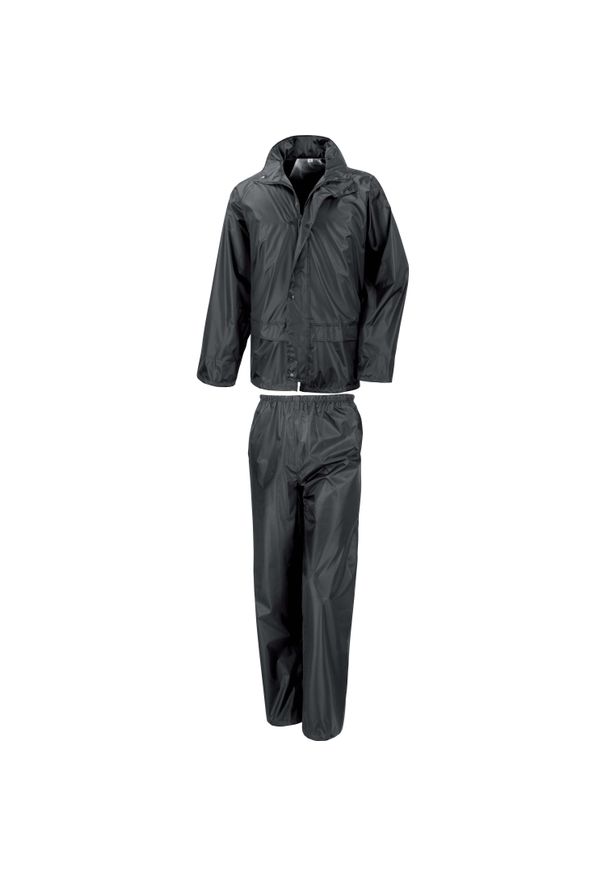 RESULT - Ustaw Result de pluie. Kolor: czarny. Materiał: dresówka