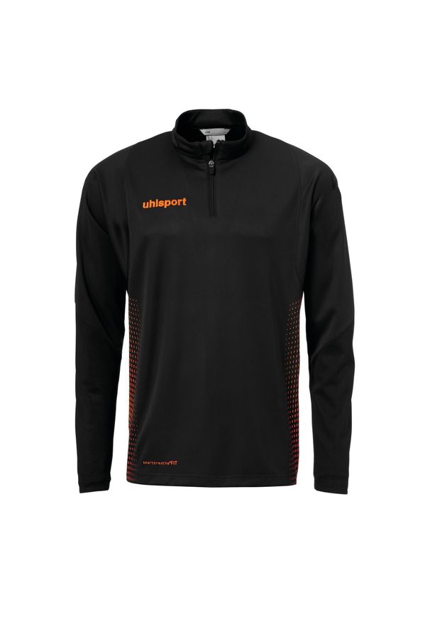 UHLSPORT - Kurtka dziecięca Uhlsport Score 1/4 Zip. Kolor: pomarańczowy, czarny, wielokolorowy. Sport: piłka nożna